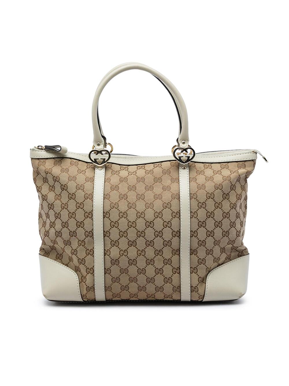 Gucci Gg Canvas Lovely Tote Pre-Loved #358315G50B